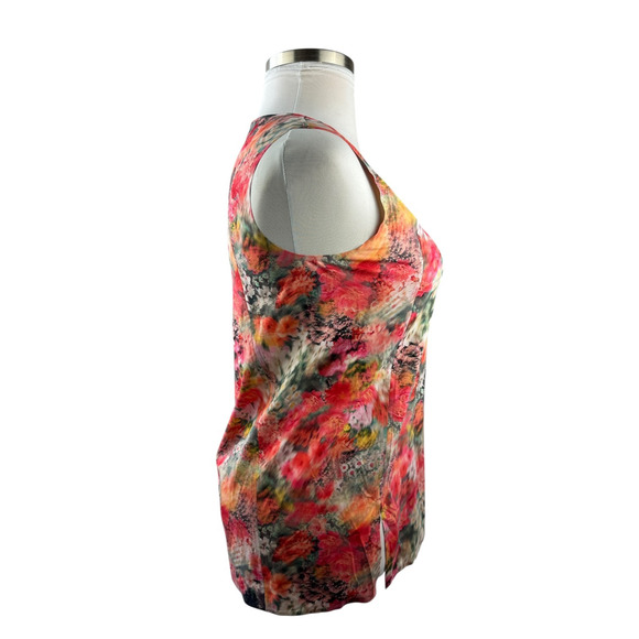 Athleta Zephyr Refined Tank Renewed Bloom Spring Pink Stretch Lightweight Small - Picture 10 of 13